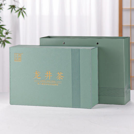【2024明前特级龙井】西湖工夫明前特级龙井绿茶 第八届亚洲名优品牌龙井茶礼 唐影精品礼盒装 250g/提 商品图4