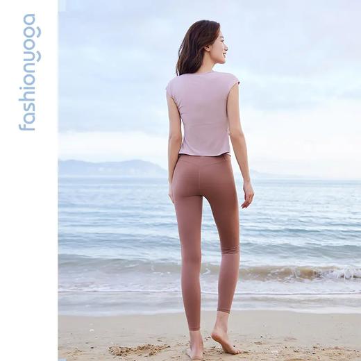 凡圣瑜伽亲肤V领显瘦外搭 F14223 商品图5