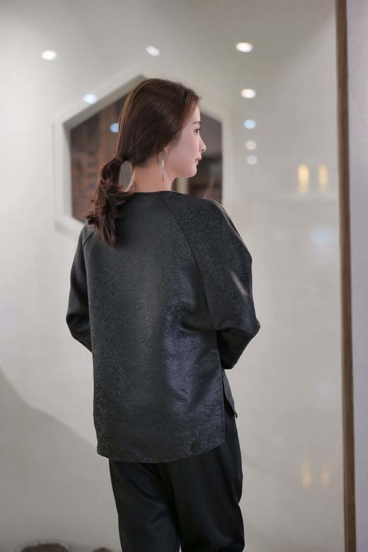 漫物记香云纱前短后长上衣XYS-W186 商品图3