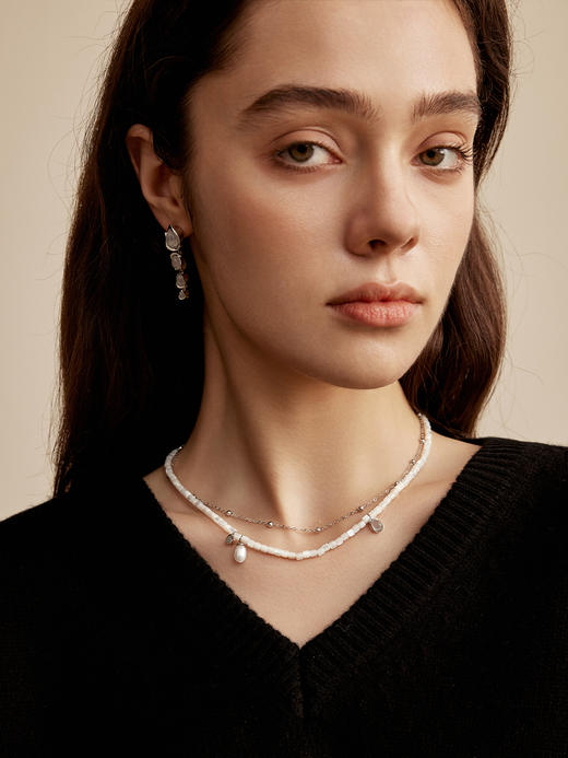 monSecret｜SW020103 涟漪耳钉【MOTION】 [ 银  ] 商品图3