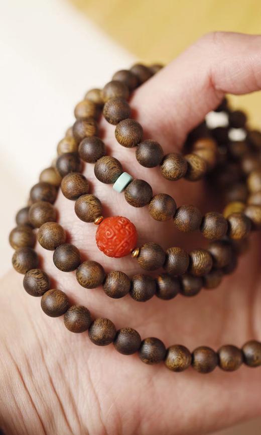 绿奇楠 | 灵枼°手串0.8*108 商品图4