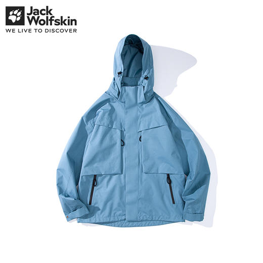 【自营】JackWolfskin/狼爪  男户外防风防水透汽轻薄冲锋衣 5124011 商品图0