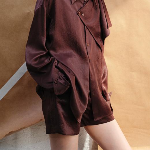 LIYIHAN醋酸短裤Y242K05516 商品图1