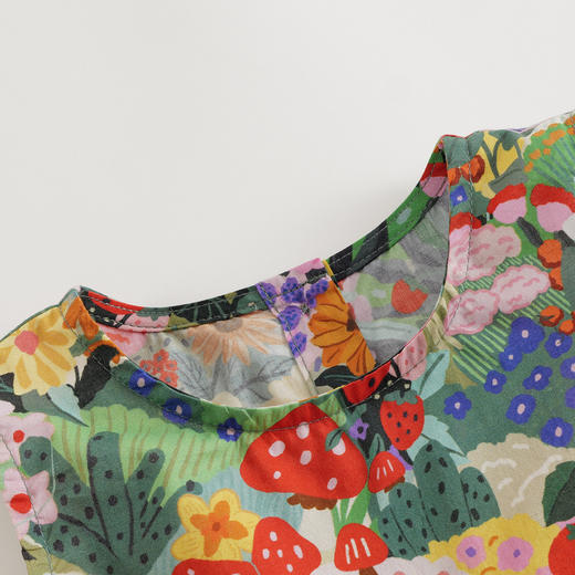 【马克珍妮 芦芙】女童夏日花园背心连衣裙夏装新款裙子240507 商品图4