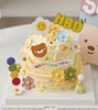 【优品系列】---【塔状】蛋糕【可爱卡通翻糖花】 商品缩略图0