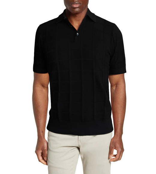 阿玛尼同款男士针织POLO衫 商品图0