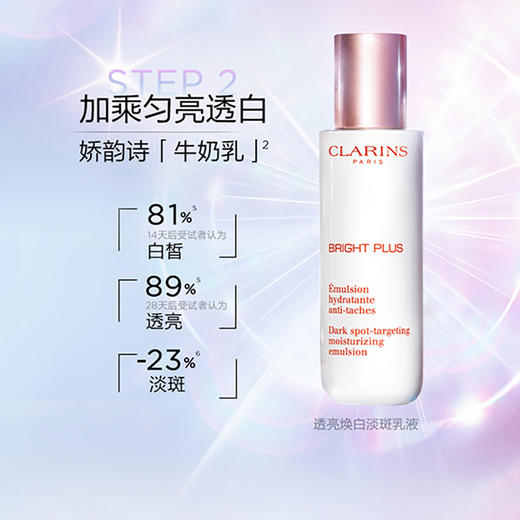 3666057023378    娇韵诗CLARINS【美白淡斑乳液】润白焕亮乳液牛奶乳液滋润补水淡斑淡化痘印美白 商品图2