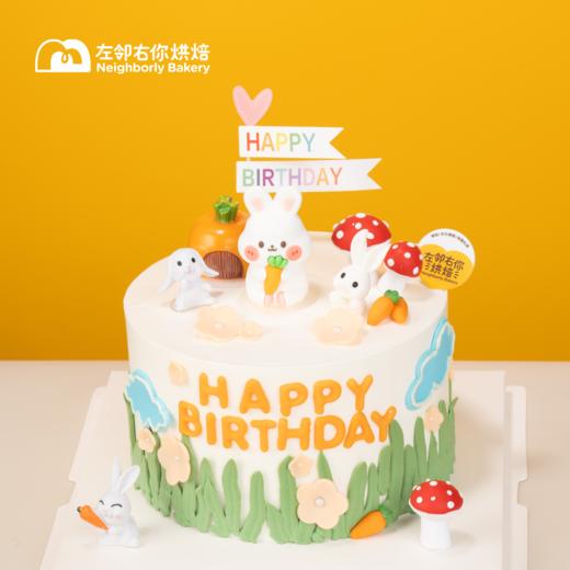田园小兔 · 动物奶油蛋糕 商品图0
