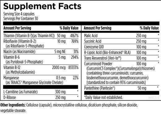 【香港直邮】健康设计 线粒体 MITOCHONDRIAL  NRG 120粒 25.12 商品图1