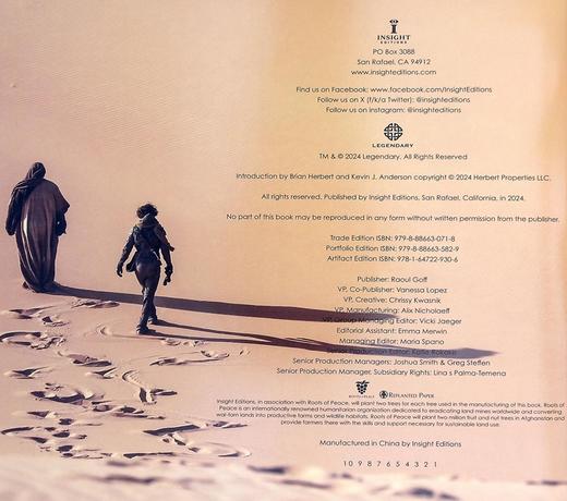 【中商原版】沙丘1-2 电影设定集 英文原版 甜茶赞达亚主演 The Art and Soul of Dune 1-2 银翼杀手2049 导演科幻电影 商品图8