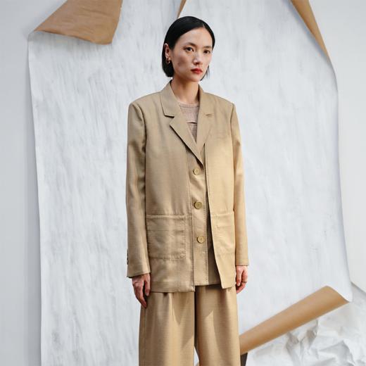 LIYIHAN双层领直身西装Y242T02971 商品图1