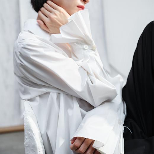 LIYIHAN直身弧形衬衫Y241C04201 商品图3