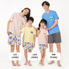 都市丽人亲情蜜语舒适外出春夏睡衣女32支纯棉单面家居服薄款短袖短裤女士棉质套装LH49A2 商品缩略图1
