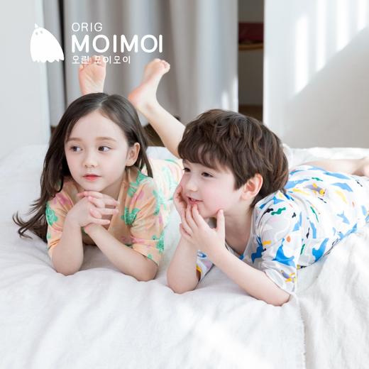 【七分袖套装】韩国moimoi春夏丝麻棉 睡衣 商品图0