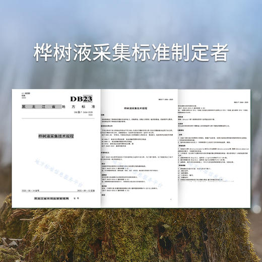 嘉桦浓缩白桦树汁天然桦树原液植物饮料50ml*8瓶／盒*2盒 商品图3