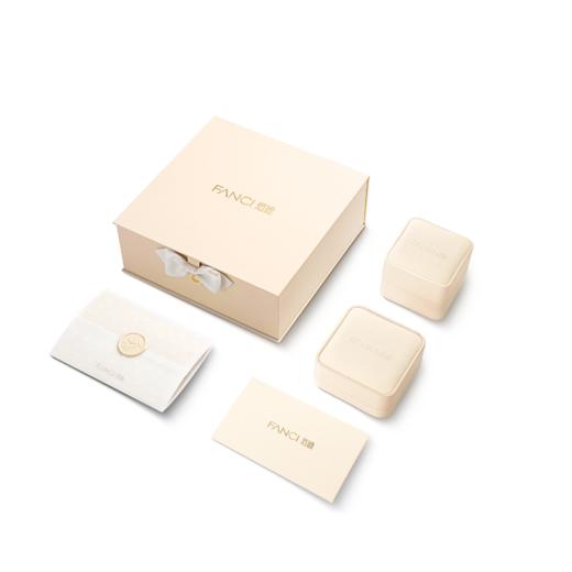 FANCI范琦珠宝 心动系列【18k金倾心项链】女款爱心锁骨链女友礼物 下单即赠（范琦珠宝精美礼盒）+顺丰空运+运费险 商品图4