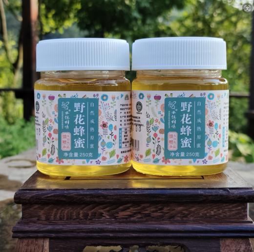 【湖北特产】南漳水镜蜂情 野花蜂蜜250g/瓶 商品图1