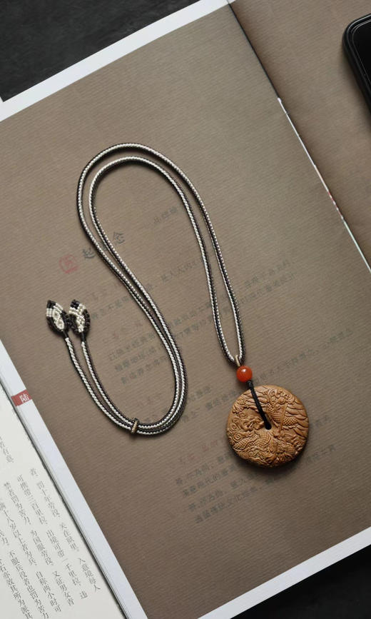 飞龙吐珠°老山檀香吊坠挂件 商品图7