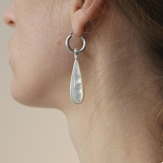 SOFT ROOM	双面幻彩水滴耳环 商品图0