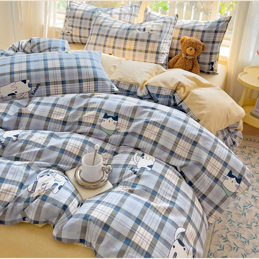 利路米24年春季新款四件套--休闲猫 商品图0