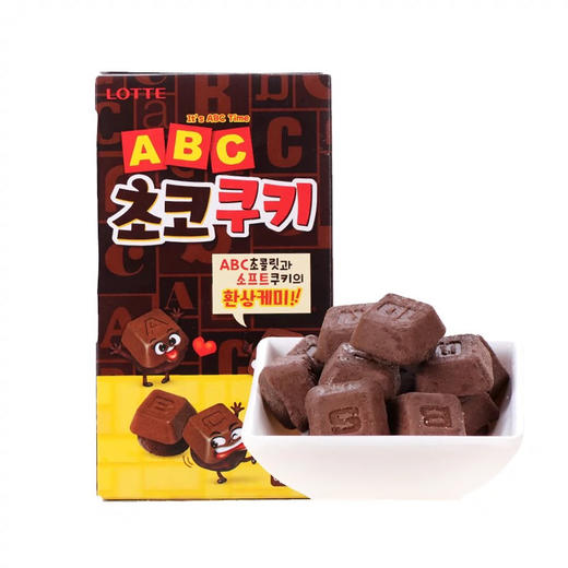 乐天abc巧克力夹心饼干50g 商品图0