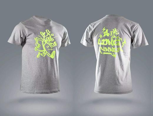 严素纯棉TEE,LONGRUNNER长跑人,短袖棉T恤五色可选宽松舒适全棉日常 严素态度 商品图3