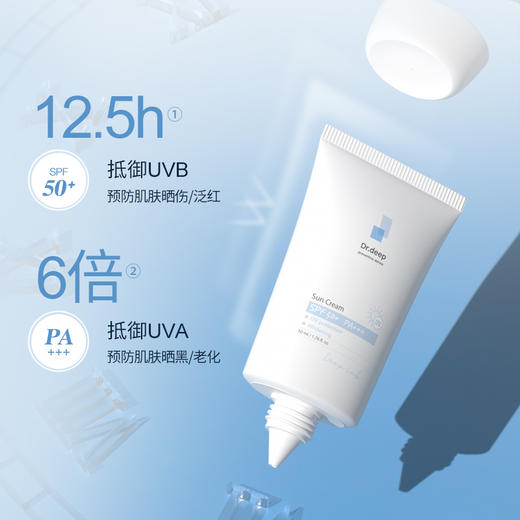 【1支/2支】对抗紫外线Dr.Deep天然防晒霜SPF50+ 50ml/支  FX-A-2185-240426 -【HGSY2404666666】 商品图2