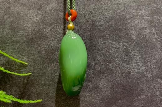 【御珠宫坊】碧玉荷花挂件 商品图7