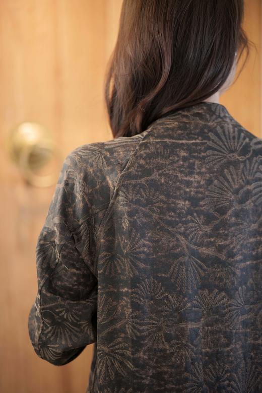 漫物记香云纱长袍1 商品图7