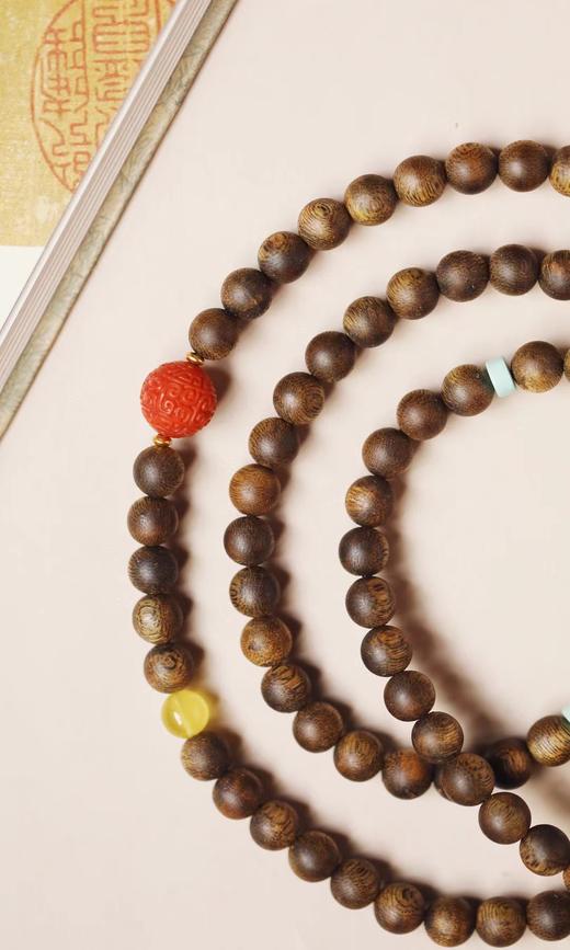 绿奇楠 | 灵枼°手串0.8*108 商品图5