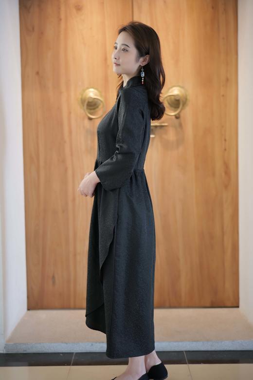 漫物记香云纱老绣片连衣裙XYS-W156 商品图1