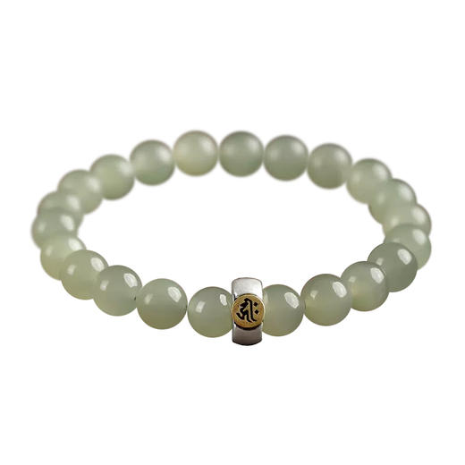 十二生肖新中式晴水和田玉手串 商品图3