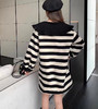 【E选线上专供】娃娃领条纹卫衣短款连衣裙-E22032107（3月24日截单后5-7天发货） 商品缩略图2