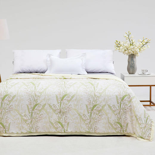 多喜爱 燕吟莱赛尔东方刺绣夏薄被芯（粉霞燕舞/铃兰私语）nt 商品图6