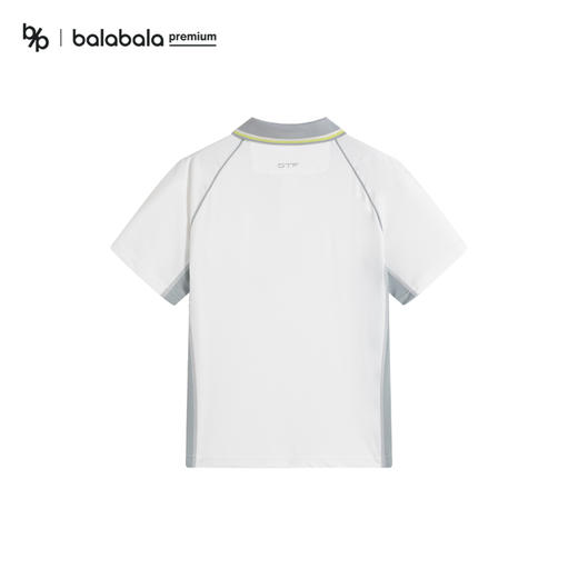 【bp科技时尚】巴拉巴拉高端23春连袖反光印花网眼透气短袖T恤 商品图1