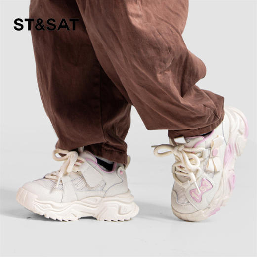 【童鞋】星期六透气网面百搭儿童运动鞋SSC1131L06 商品图6