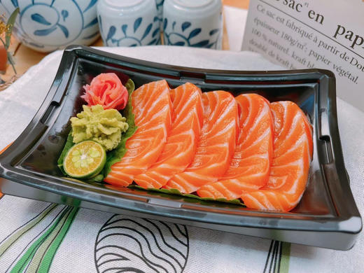 三文鱼脊背刺身中份（120g-130g）5-6片，自取可用 商品图2