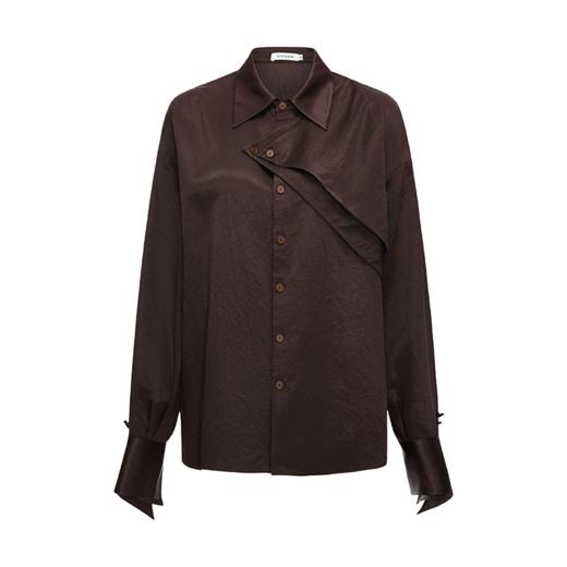 LIYIHAN醋酸廓形衬衫Y242C02616 商品图5