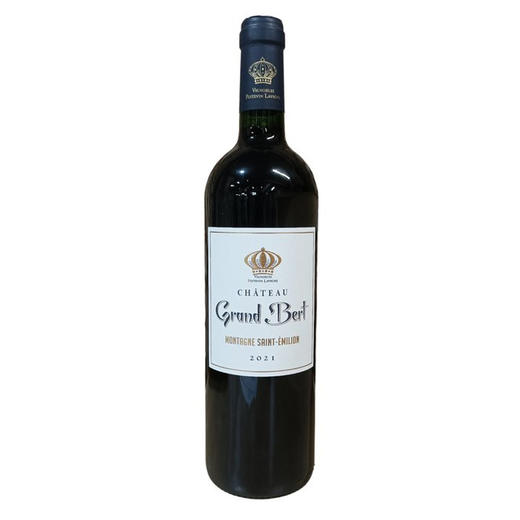 2021 Château Grand Bert Montagne St Emilion, Bordeaux, France 伯特城堡干红葡萄酒 商品图2