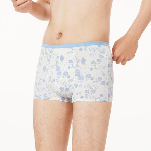 都市丽人都市锋尚日常休闲男士平角裤男冰丝男士内裤无锦纶平角FK4CC7 商品图2