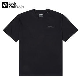 【自营】JackWolfskin/狼爪  狼爪男女同款短袖春夏新品日常户外休闲简约舒适透气T恤 5822033