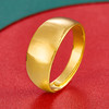 【限时克减150元】足金999.9 实心内福光面活口光圈戒光圈蛇肚戒（最宽处约8.1mm）(JZ00674-01)（预售产品下单后不退款不退货不换货不补差价） 商品缩略图0