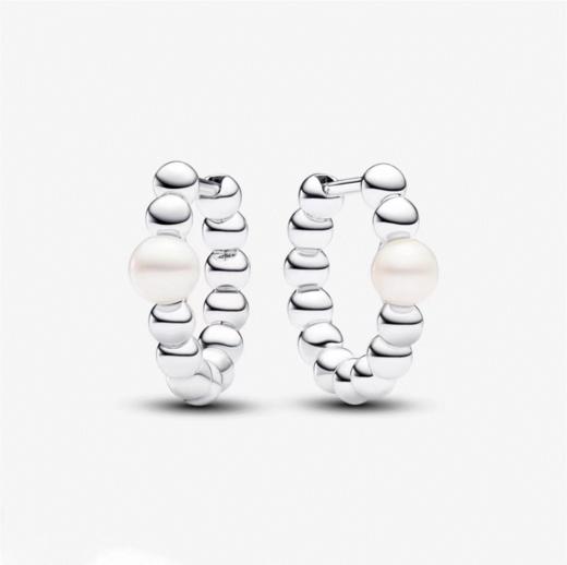 百货世界-潘多拉珍珠饰珠耳环 商品图0