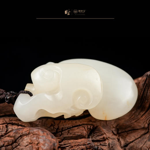 新疆国玉盟世玉和田玉羊脂玉挂件（吉祥如意）【带证书·顺丰物流】 商品图2