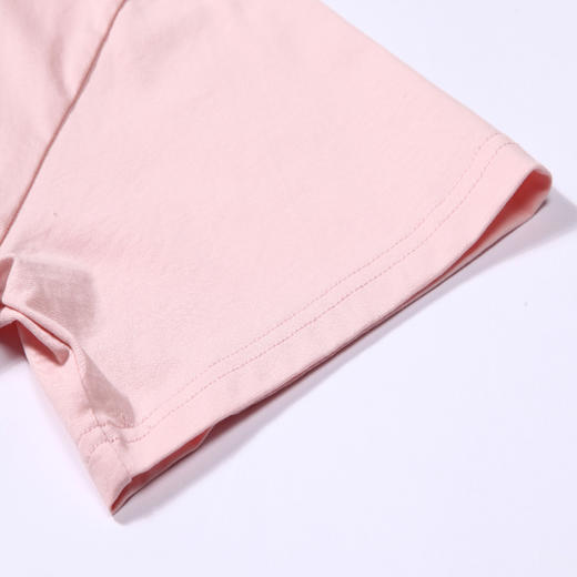 都市丽人亲情蜜语舒适外出春夏睡衣女32支纯棉单面家居服薄款短袖短裤女士棉质套装LH49A2 商品图8