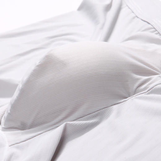 都市丽人都市锋尚简约基础男士平角裤男提花冰丝男士内裤无锦纶平角FK4CA8 商品图6