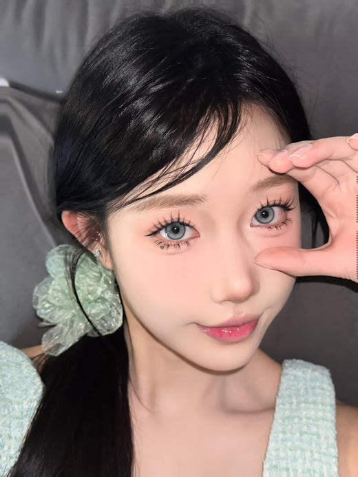 【中直径】4YOUTHCON-青提气泡-14.2mm【年抛 0-800度 无525/575】 商品图7