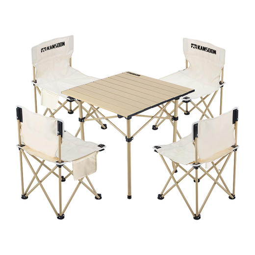 凯速户外折叠桌椅五件套|一套搞定露营，轻便耐用好携带 商品图2
