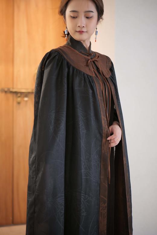 漫物记香云纱长外披外套斗篷XYS-W137 商品图5