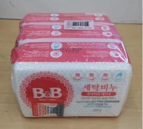 B&B) New 洗衣香皂（洋槐香）三联包600g